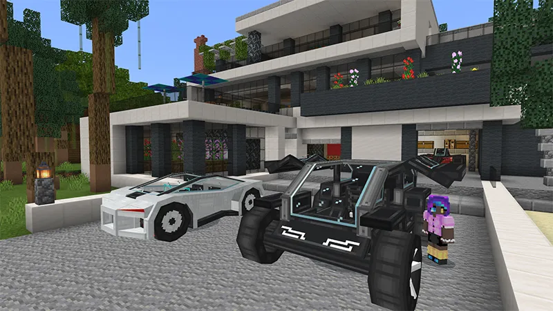 Futuristic Car Dealership