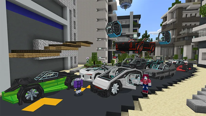 Futuristic Car Dealership
