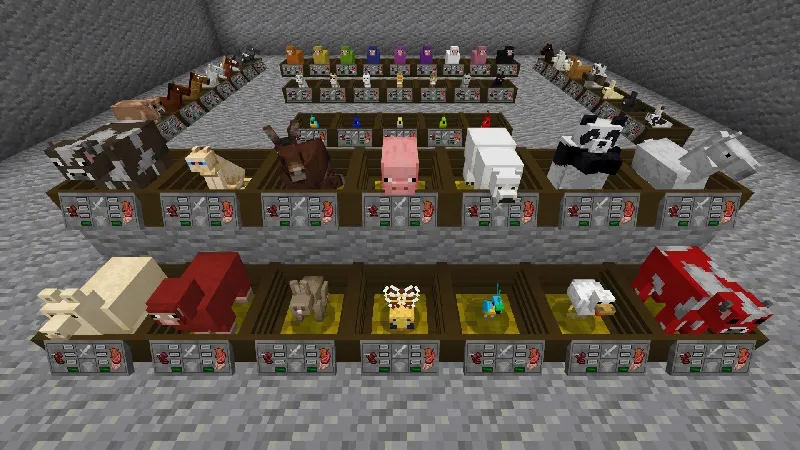 Mob Farm in a Block Add-On