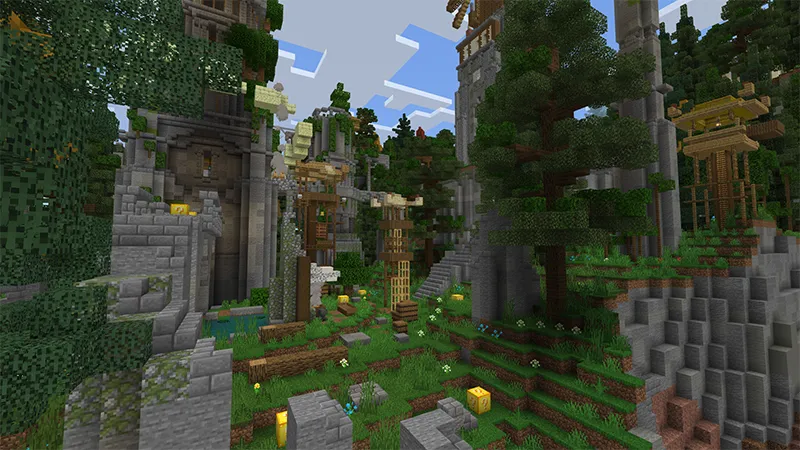 Lucky Block Castles