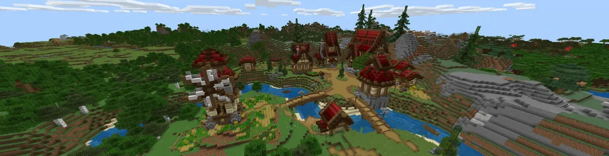 Medieval Red Village