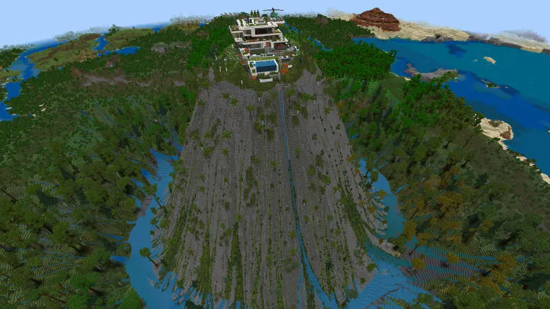 Modern Mountain Mansion