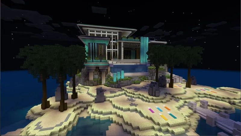 Diamond Hacker Mansion