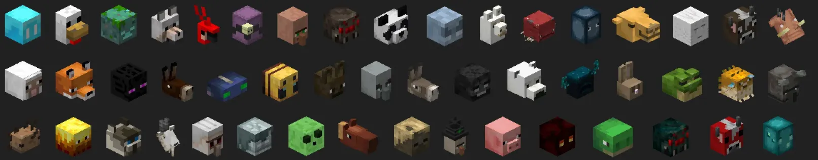 More Mob Heads