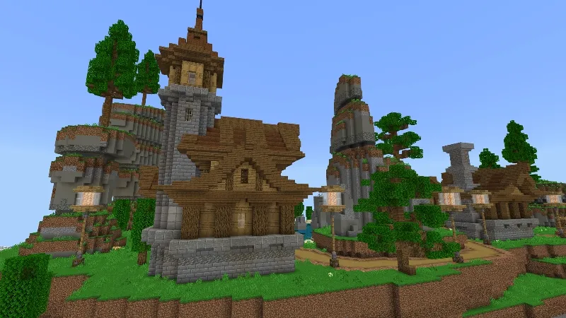 Statue Holding Up Base