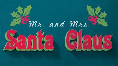 Mr and Mrs Santa Claus