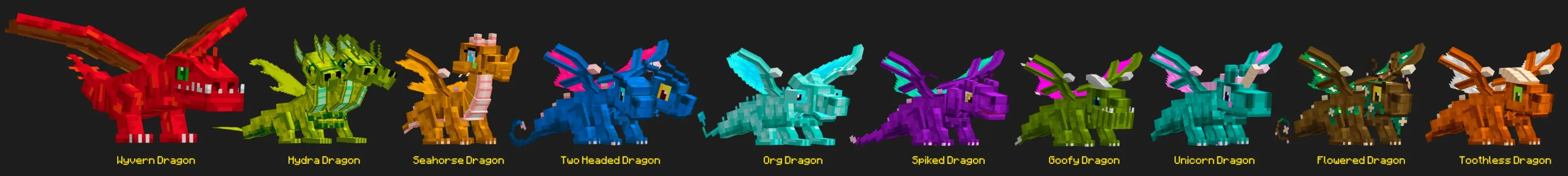 CRAFTABLE DRAGONS