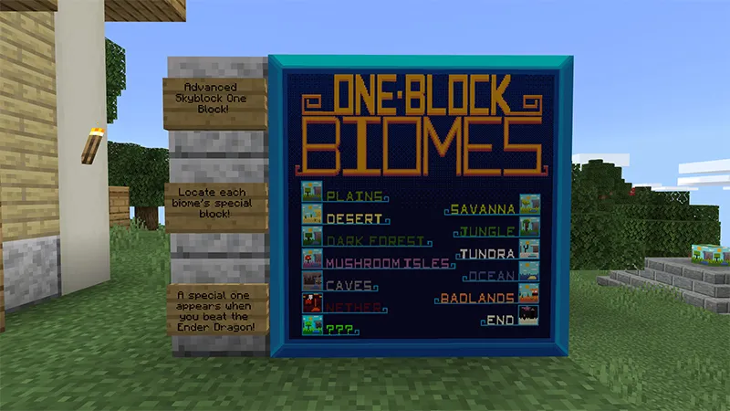 One Block Advanced