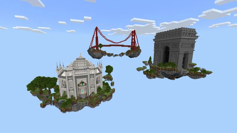 Skyblock Monuments