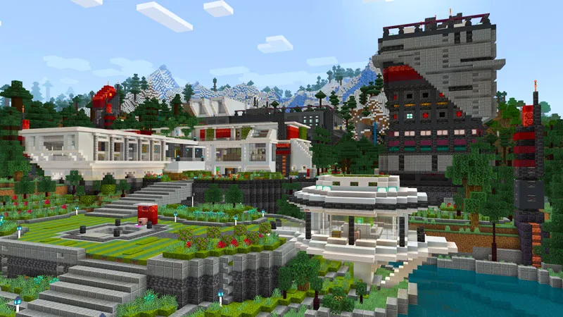 Mega Redstone House