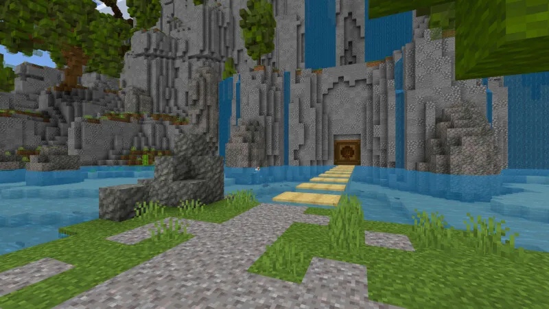 Hidden Home Waterfall