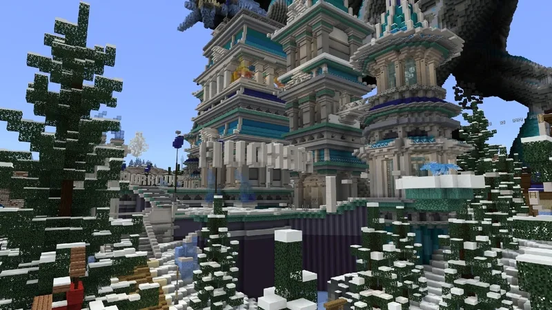 Winter Dragon Castle