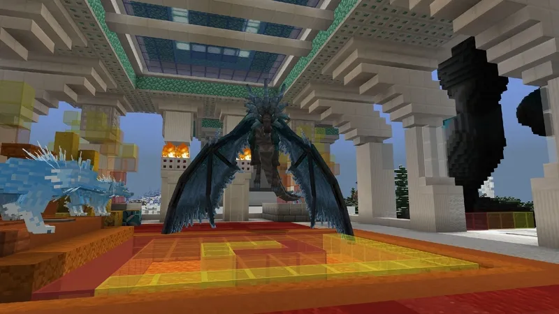 Winter Dragon Castle