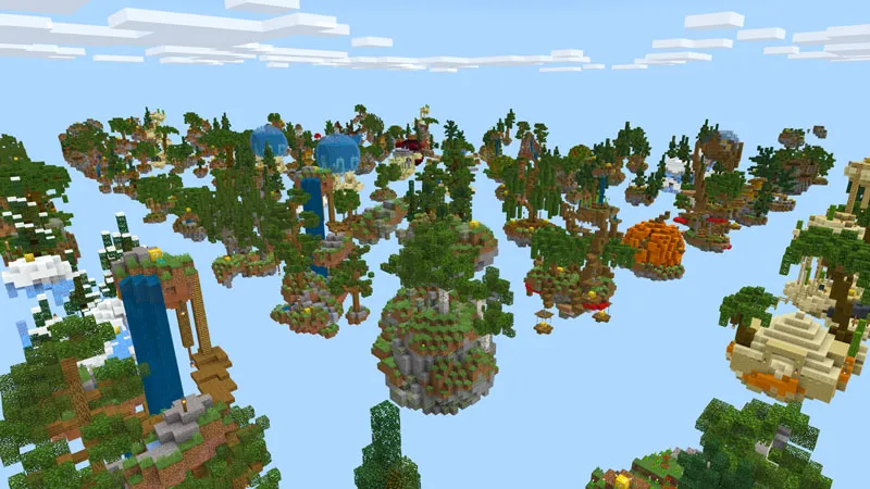 Infinity Lucky Block Skyblock