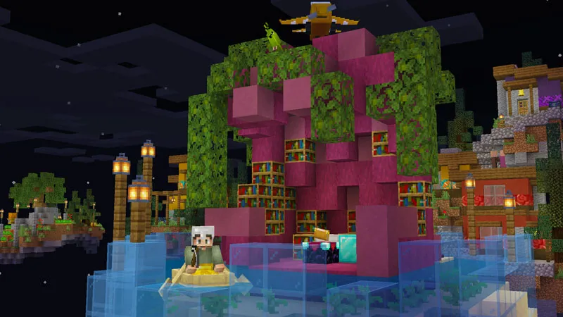 Infinity Lucky Block Skyblock