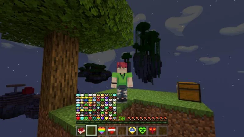 Custom Hearts Skyblock