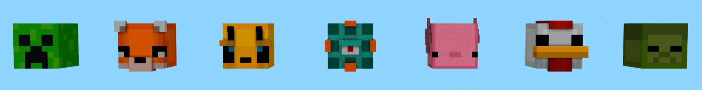 Skyblock Survival Mob Heads