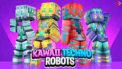 Kawaii Techno Robots