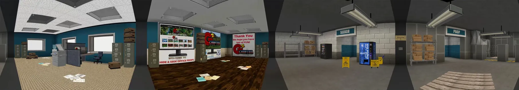 Hide & Seek Office Props