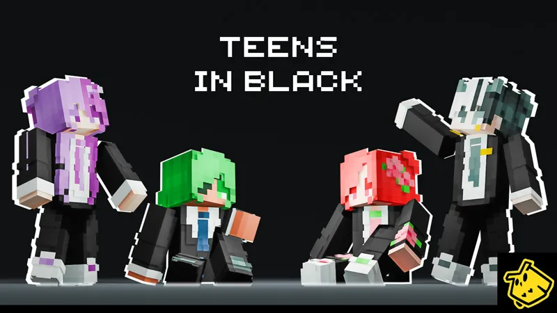 Teens in Black