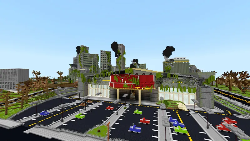 Post Apocalypse City Bunker