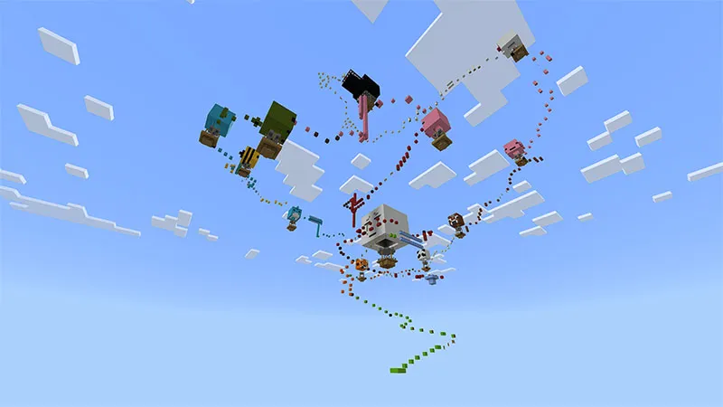 Mobs Balloon Parkour