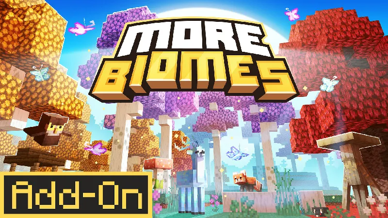 MORE BIOMES Add-On