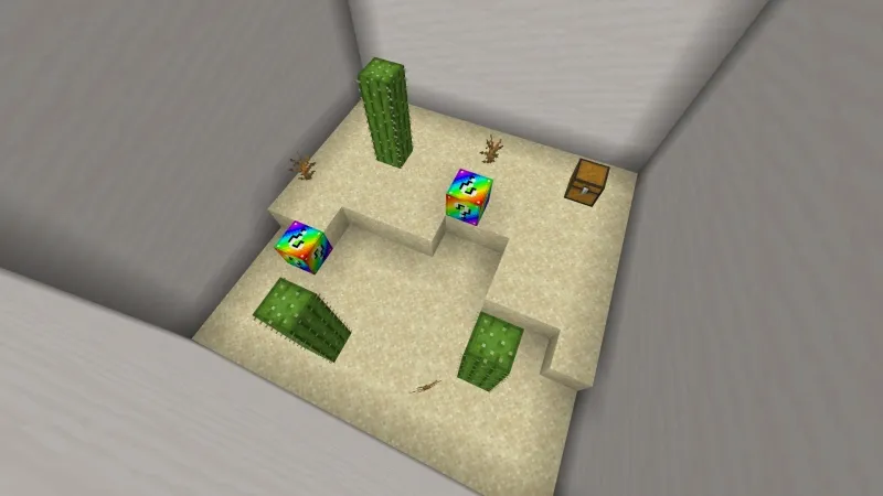 Rainbow Lucky Blocks Skyblock