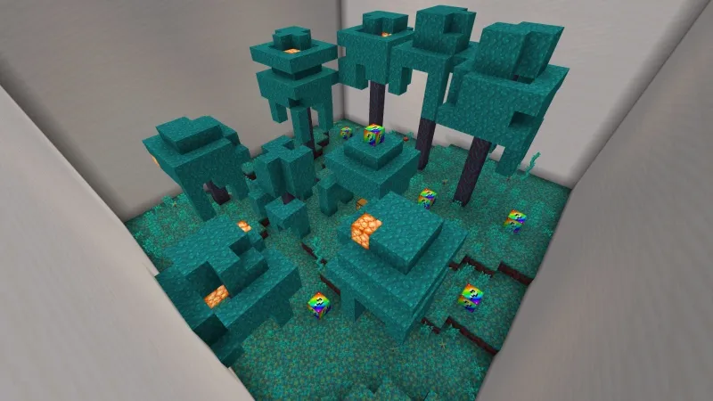 Rainbow Lucky Blocks Skyblock