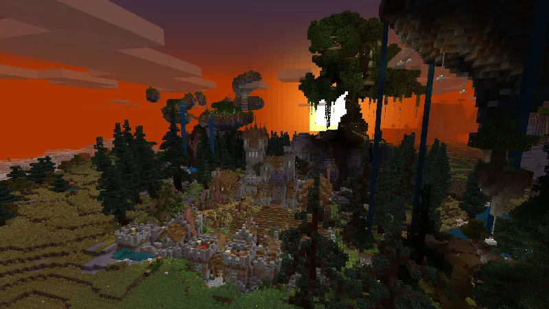 Village Under the Trees