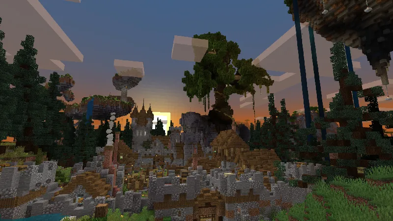 Village Under the Trees