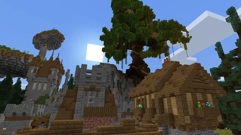 Village Under the Trees