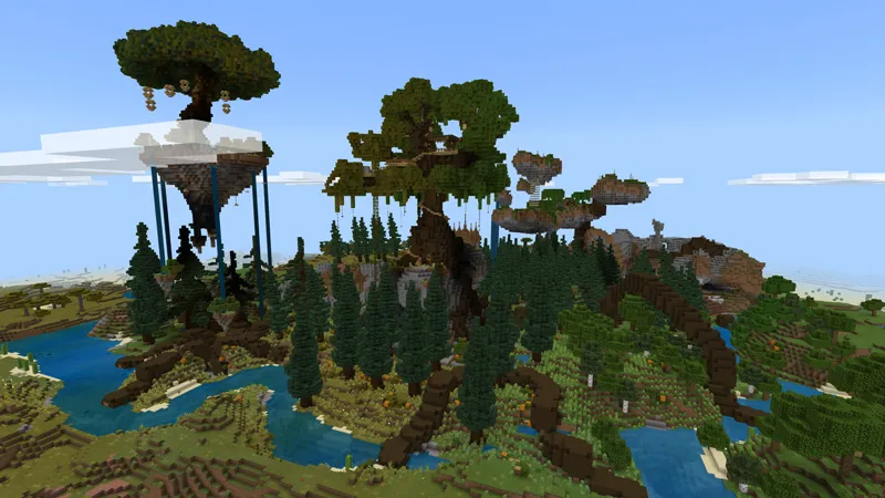 Village Under the Trees