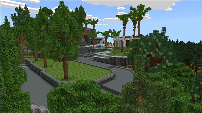 Cliffside Mansion