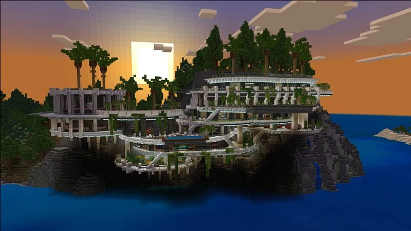 Cliffside Mansion