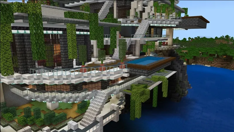Cliffside Mansion