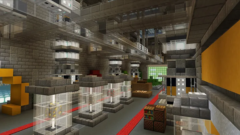 Futuristic Secret Base