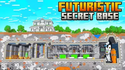 Futuristic Secret Base