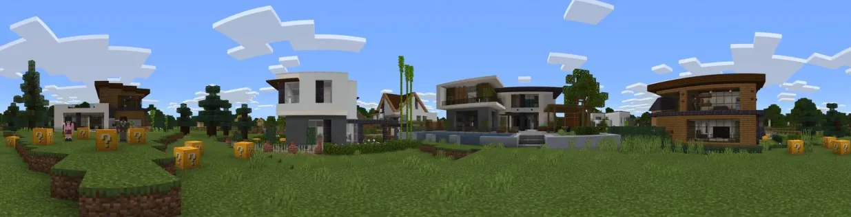 Lucky Block Houses