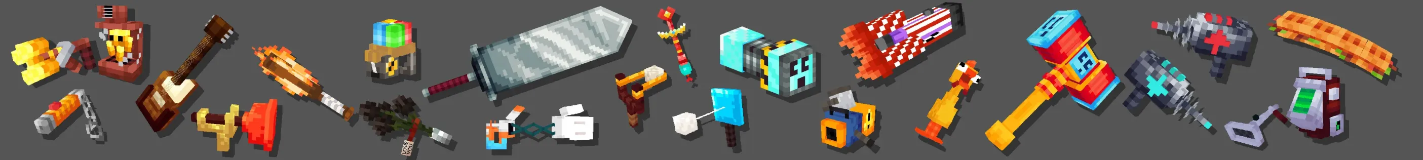 Craftee Weapons