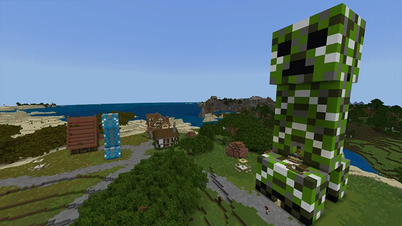 How to LIVE INSIDE A CREEPER!