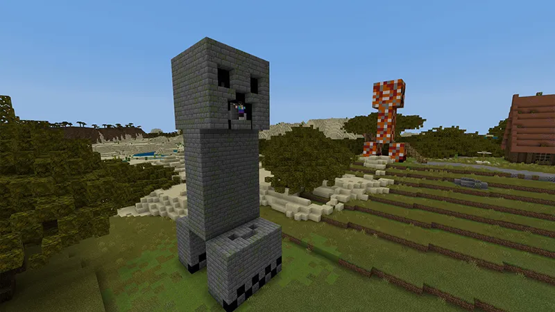How to LIVE INSIDE A CREEPER!