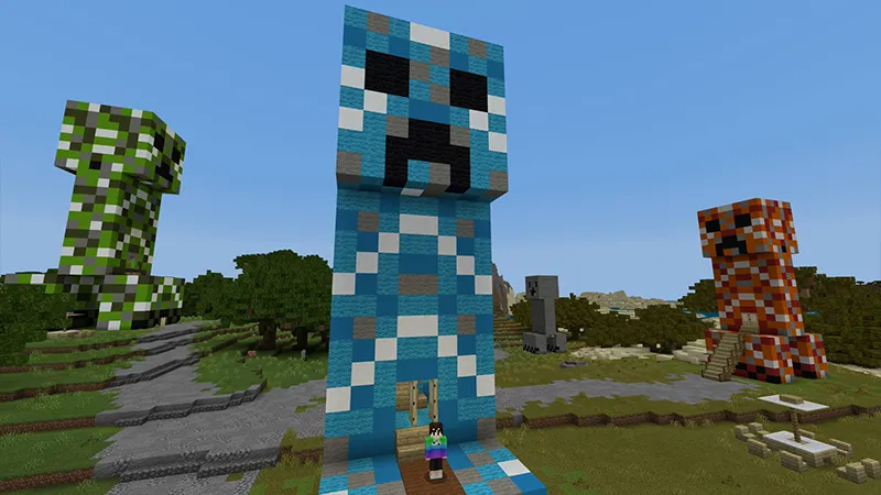 How to LIVE INSIDE A CREEPER!