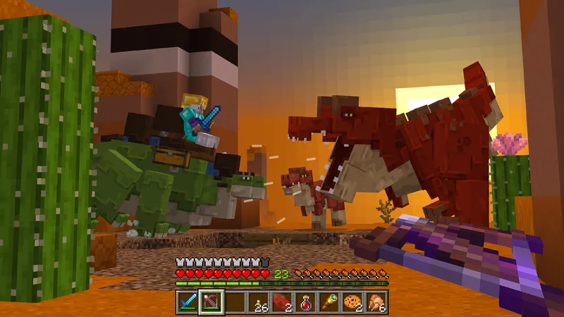 The Extinct - DINOSAURS Add-On 1.1