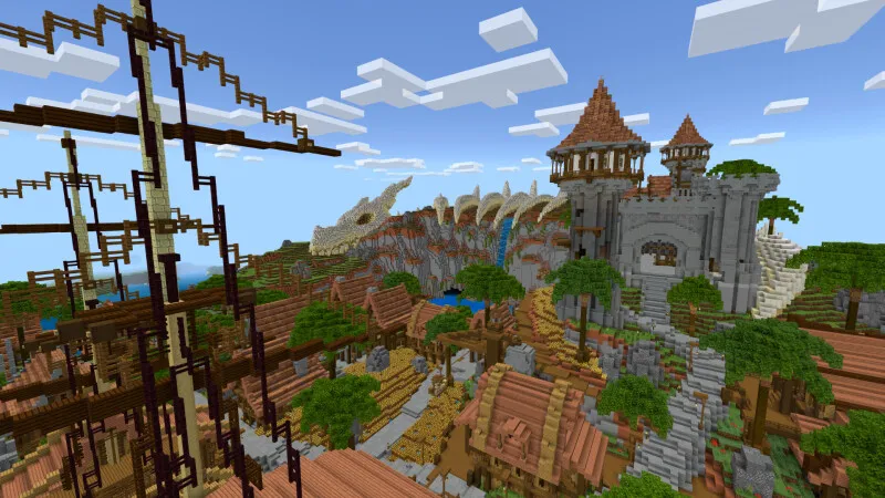 Dragon Skeleton Island