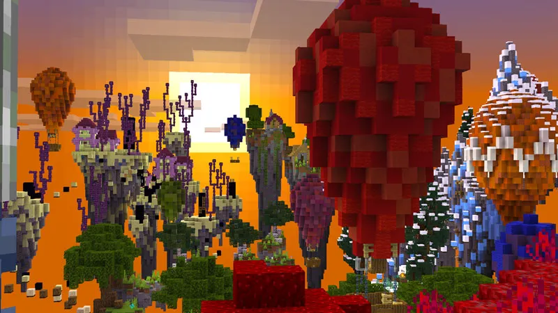 Skyblock Biomes Parkour