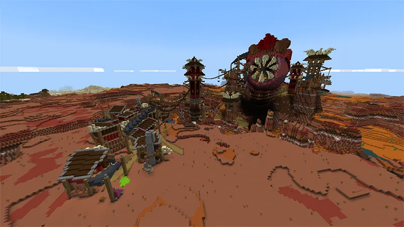 Nether Worm Village
