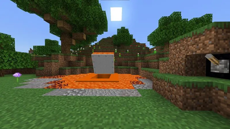 Camouflage Lava Base