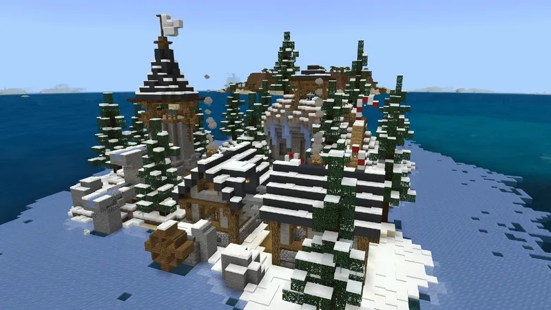 Winter Underground Base