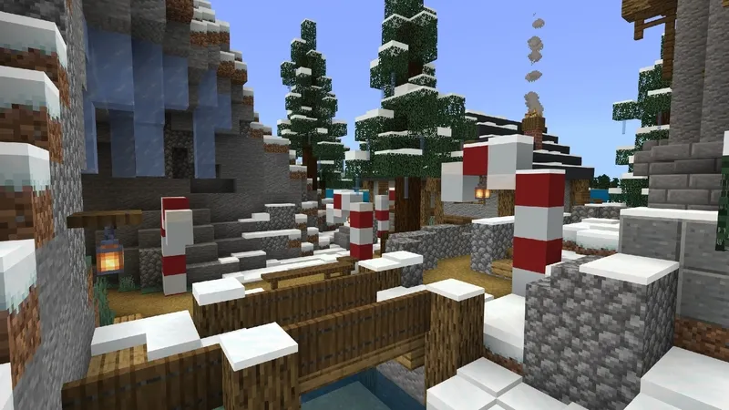 Winter Underground Base